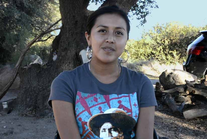 Naelyn Pike, résistante, membre du Bastion Apache
Keywords: Oak Flat;Bastion Apache;Apache Stronghold;Oak Flat AZ;Naelyn Pike;photo ©Christine Prat